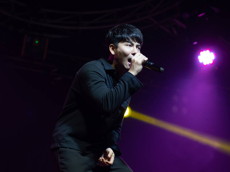 Live performance on stage