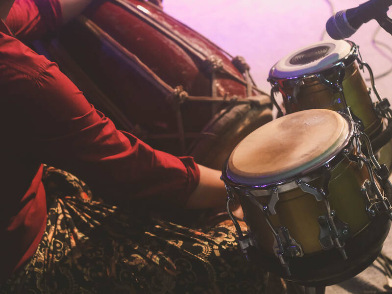 Traditional music performance